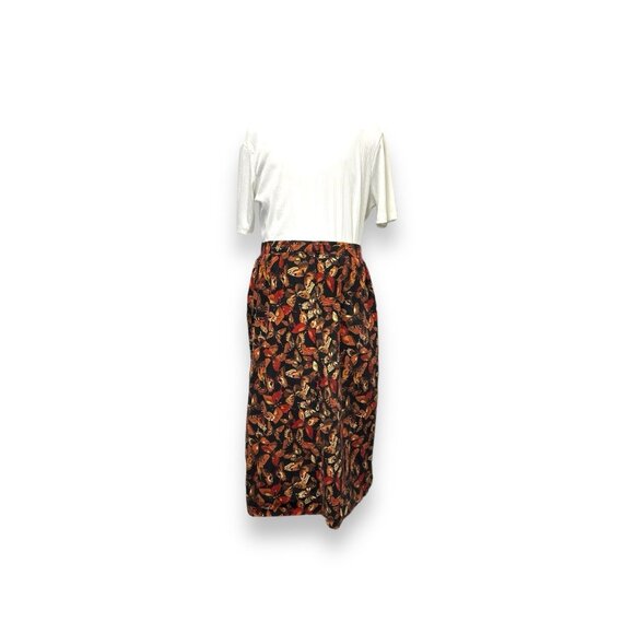Handmade Vintage Women’s Butterfly Maxi Skirt - Picture 3 of 6